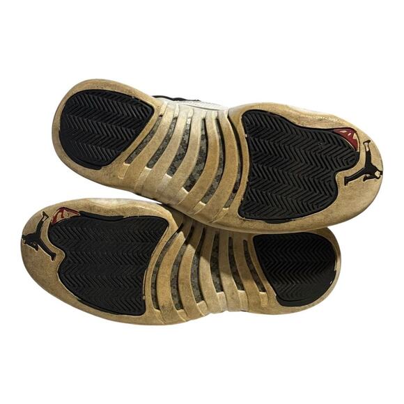 Nike Air Jordan 12 Retro Low Playoff Black White Mens Size 7.5 308317-001 - Picture 8 of 8